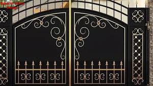 Black is used for the gate and fence combi to better make it stand out and. Top 50 Modern Gates Designs 2020 Ideas Iron Gate Steel Gate Design Youtube