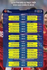 Asiad là gì và những thông tin cần biết về đại hội thể thao asiad 2018. Lá»‹ch Trá»±c Tiáº¿p Vck U23 Chau A 2020 Tren Vtv Vietnamnet