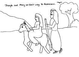 Mary and joseph coloring pages getcoloringpages. Mary And Joseph Going To Bethlehem Coloring Pages Coloring Pages The Donkey Joseph