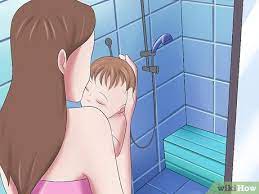 To give your baby a sponge bath, use the sink for the bathwater, but instead of putting your infant in the sink, hold them on the counter and give them a sponge bath. How To Give Your Baby A Bath When Traveling With Pictures