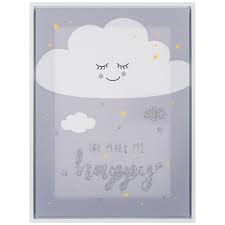 To post to a profile, web page, blog etc. Happy Sunshine Framed Canvas