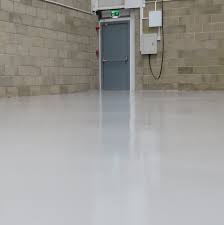 Dark grey with light grey grout garage flooring tiles ideas. Epoxy Gloss Paint Coating Rizistal Ec220 Rizistal