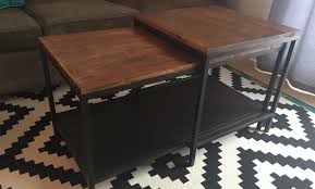This is my ceramic tile coffee table, which i made from an ikea lack side table. Ikea Coffee Table Hack Gimme Shelter