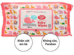 KHĂN ƯỚT EM BÉ TENDER SOFT BABY WIPES MÀU HỒNG KHÔNG MÙI GÓI 80 MIẾNG