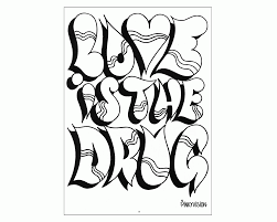 You can use our amazing online tool to color and edit the following graffiti coloring pages. I Love You Graffiti Coloring Pages Coloring Home