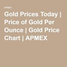 gold prices today price of gold per ounce gold price