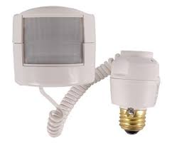 Ge 55217 Outdoor Motion Activated Adapter By Ge 29 41 From The Manufacturer Motion Sensor Lights Outdoor Sensor Lights Outdoor Home Lighting Design
