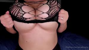 Ninaphoenix Playing With Her Huge Tits | PimpBunny