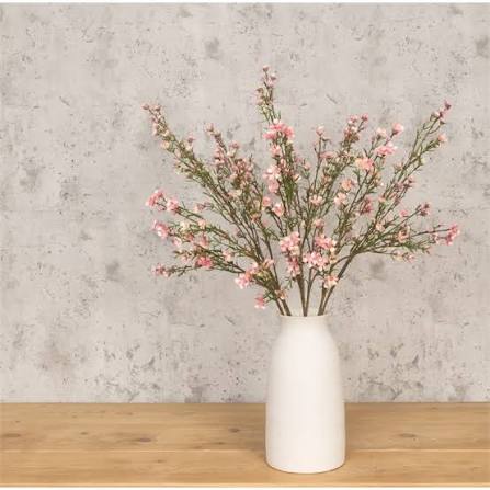 Faux Wax Flower Pink | Floralsilk