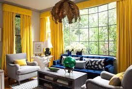 Pin By Love Maegan On Decor And Lifestyle Yellow Curtains Living Room Yellow Living Room Blue And Yellow Living Room