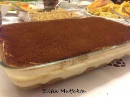 Pandispanyayla yapılan tiramisuya göre kedi dili bisküvisiyle yapılan tiramisu daha hafif olacaktır. Kedidilli Tiramisu Elifik Mutfakta