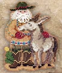 Over 19,000 patterns & kits. Desert Santa Beaded Counted Cross Stitch Ornament Kit Mill Hill 2011 Southwest Santas Mh201301 Buy Online In Bahamas At Bahamas Desertcart Com Productid 9890790
