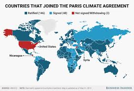 The Us Will Join Syria And Nicaragua As The Only Nations That Aren T Part Of The Paris Agreement Paris Climate Paris Agreement Country