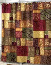 Lush decor linen button shower curtain. Pine Shower Curtain Lodge Cabin Decor Fabric Shower Curtain Rustic Shower Curtains Fabric Shower Curtains Cabin Decor