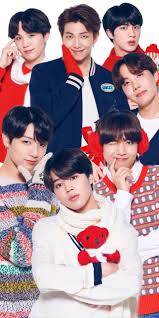 Kpop Bts Christmas Wallpaper