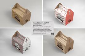 Download Small Box Carrier Packaging Mockup By Inc Design Studio Thehungryjpeg Com