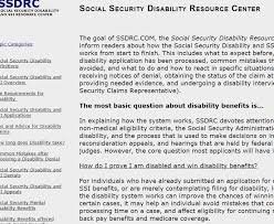 Social Security Disability Resource Center How To Apply And Qualify For Ssd And Social Security Disability Benefits Social Security Disability Disability