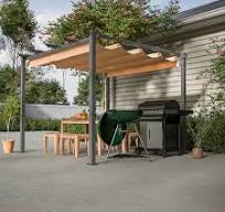 Amazon.com : Ampela Outdoor Pergola,10' x 10' Outdoor Retractable Pergola  Canopy,Upgraded Canopy with Adjustable Roof Aluminum,Outdoor Sun Shade ...