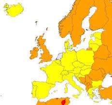 Nederland kleurt rood op europese coronakaart: Kaart Europa Reisadvies Corona