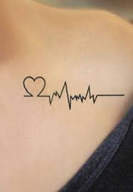 May 24, 2017 at 4:36 p.m. Unique Heartbeat Shoulder Tattoo Ideas For Women Minimalist Simple Heart Arm Tat Www Mybodiart Com Tattoos Tatt Shoulder Tattoo Heartbeat Tattoo Arm Tats