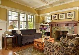 Favorite Paint Color Marblehead Gold Craftsman Living Room Living Room Designs Family Room Design