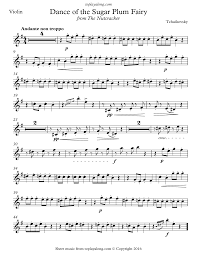 Lindsey Stirling Dance Of The Sugar Plum Fairy Sheet Music Tchaikovsky Dance Of The Sugar Plum Fairy Sheet Music Clarinet Sheet Music Violin Sheet Music