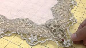 طريقة سهله لعمل مفرش طاولة Youtube