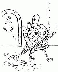 Dibujos Para Colorear Bob Esponja