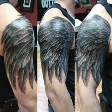 Image Result For Stud Muffins With Tattoos Wing Tattoo Men Cover Tattoo Arm Cover Up Tattoos