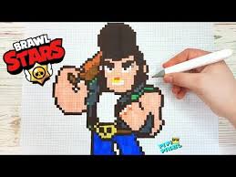 Identify top brawlers categorised by game mode to get trophies faster. Brawl Stars Pixel Art Mr P Youtube