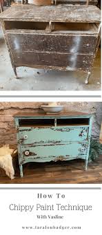 Chippy Paint Technique Using Vaseline In 2020 Chippy Paint Technique Chippy Paint Painting Techniques