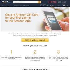 Maybe you would like to learn more about one of these? Free 5 Usd 6 50 Aud Amazon Gift Card With First Time App Sign In Ozbargain