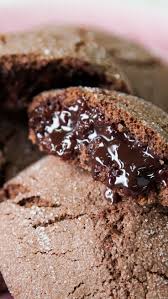 Cookies De Lava De Chocolate Receta Recette Recette Dessert Cuisine Et Boissons Recettes De Cuisine