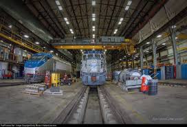 Amtk 570 Amtrak Emd Gp15 At Amtrak Wilmington Maintenance Facility Delaware By Emily Moser Harlemline Com Amtrak Wilmington Train Car