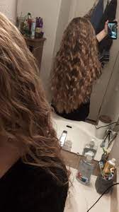 Double French Braid Aftermath Wavy Hair Overnight Wavy Hair Curly Hair Braids