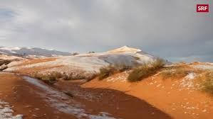 Auch marokko leidet derzeit unter einer. Schnee In Der Sahara Nzz