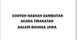 Contoh teks mc 17 agustus. Contoh Naskah Sambutan Acara Tirakatan Bahasa Jawa Muda Mudi Condrowangsan