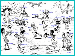 Me Encanta Escribir En Espanol Estar Gerundio Que Estan Haciendo Presente Progresivo Vocabulario Espanol Clase De Espanol