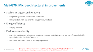 Mali is a series of gpu cores designed by arm targeted specially towards mobile market. The Mali G76 Âµarch Fine Tuning It Arm Announces Mali G76 Gpu Scaling Up Bifrost
