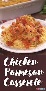 View top rated chicken parmigiana with panko recipes with ratings and reviews. Easy Chicken Parmesan Casserole Chicken Parmesan Casserole Chicken Recipes Chicken Parmesan