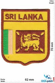 Finde illustrationen von sri lanka. Sri Lanka Patch Aufnaher Aufnaher Shop Patch Shop Grosster Weltweit Patch Aufnaher Schlusselanhanger Aufkleber