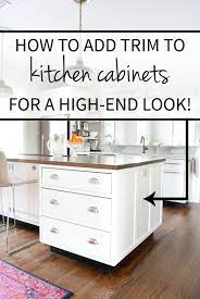 How To Add Detail To A Plain Kitchen Island The Chronicles Of Home Kitchen Remodel Kitchen Cabinets Decor Kitchen Design