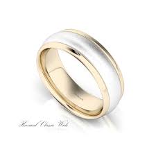 Simply vera vera wang 14k gold 1/4 carat t.w. 8mm Brushed White Gold Mens Wedding Ring
