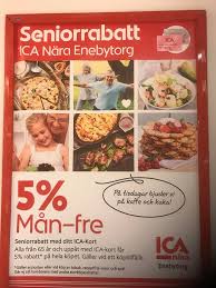 Hej Nu Har Vi Utokat Var Seniorrabatt Ica Nara Enebytorg Facebook