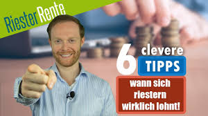 Allerdings musst du auch einige voraussetzungen erfüllen. Riester Rente 6 Clevere Tipps Wann Sich Riestern Immer Lohnt Youtube