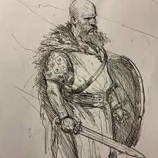 Timeline Photos Art Of Karl Kopinski Viking Drawings Warrior Drawing Viking Art
