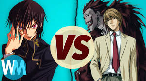 Code Geass Vs Death Note Watchmojo Com Not only is each show like watching a game of chess or a massive. code geass vs death note watchmojo com