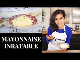 Mayonnaise Au Mixer Inratable Une Video Par Chef Simon En 2020 Mayonnaise Mayonnaise Maison Mayonnaise Facile