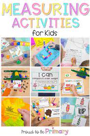 Teaching your child measurement skills doesn't have to revolve around textbooks or solving problems on paper. 22 Measurement Activities For Kids At Home Or In The Classroom Proud To Be Primary