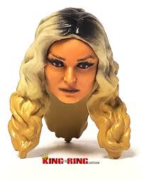 AEW Jazwares TAY CONTI Wrestling Figure HEAD Custom Fodder RARE WWE Mattel 